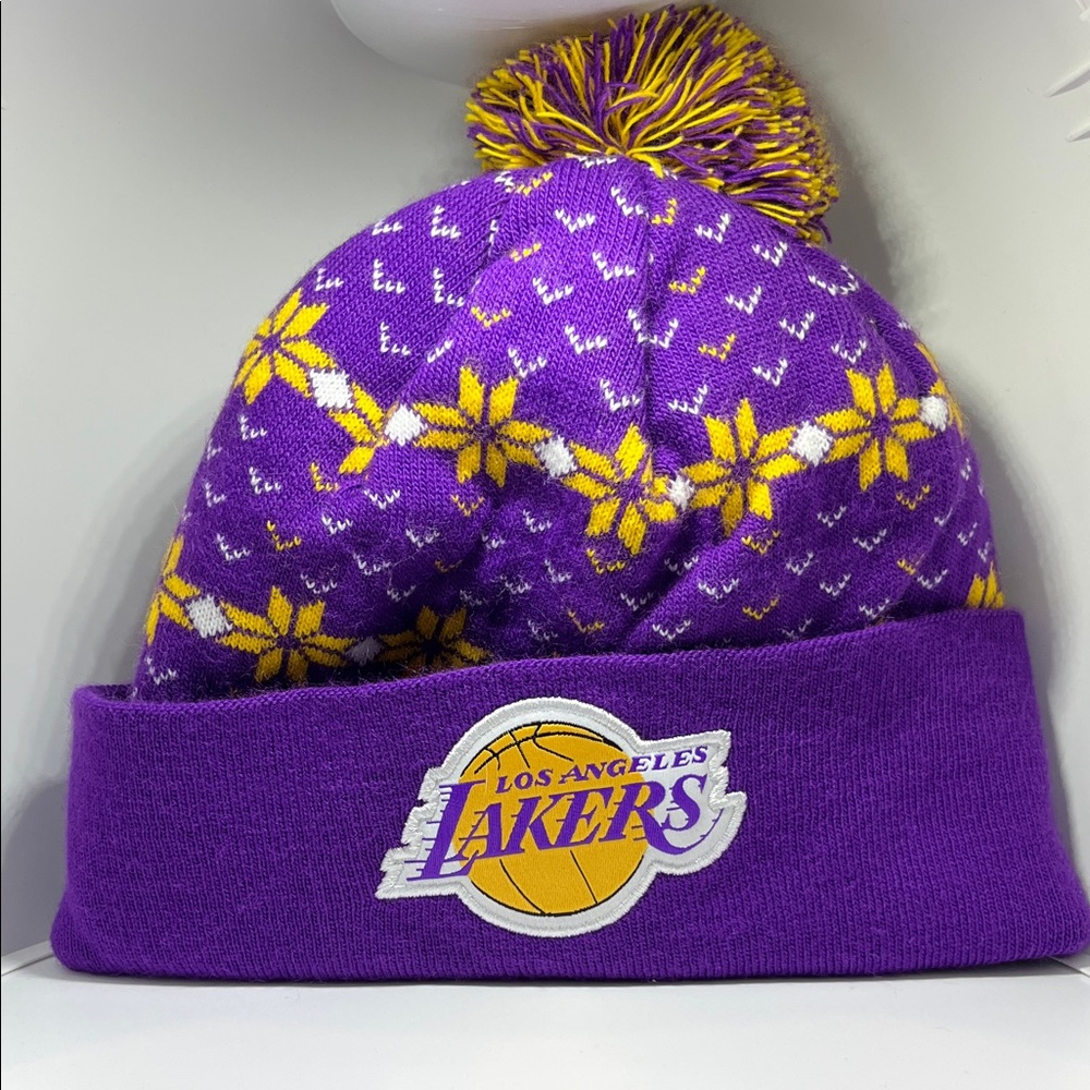 New Era Los Angeles Lakers Knit-Freeze Beanie